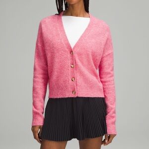 NWT Lululemon Alpaca Wool-Blend Cardigan Sweater